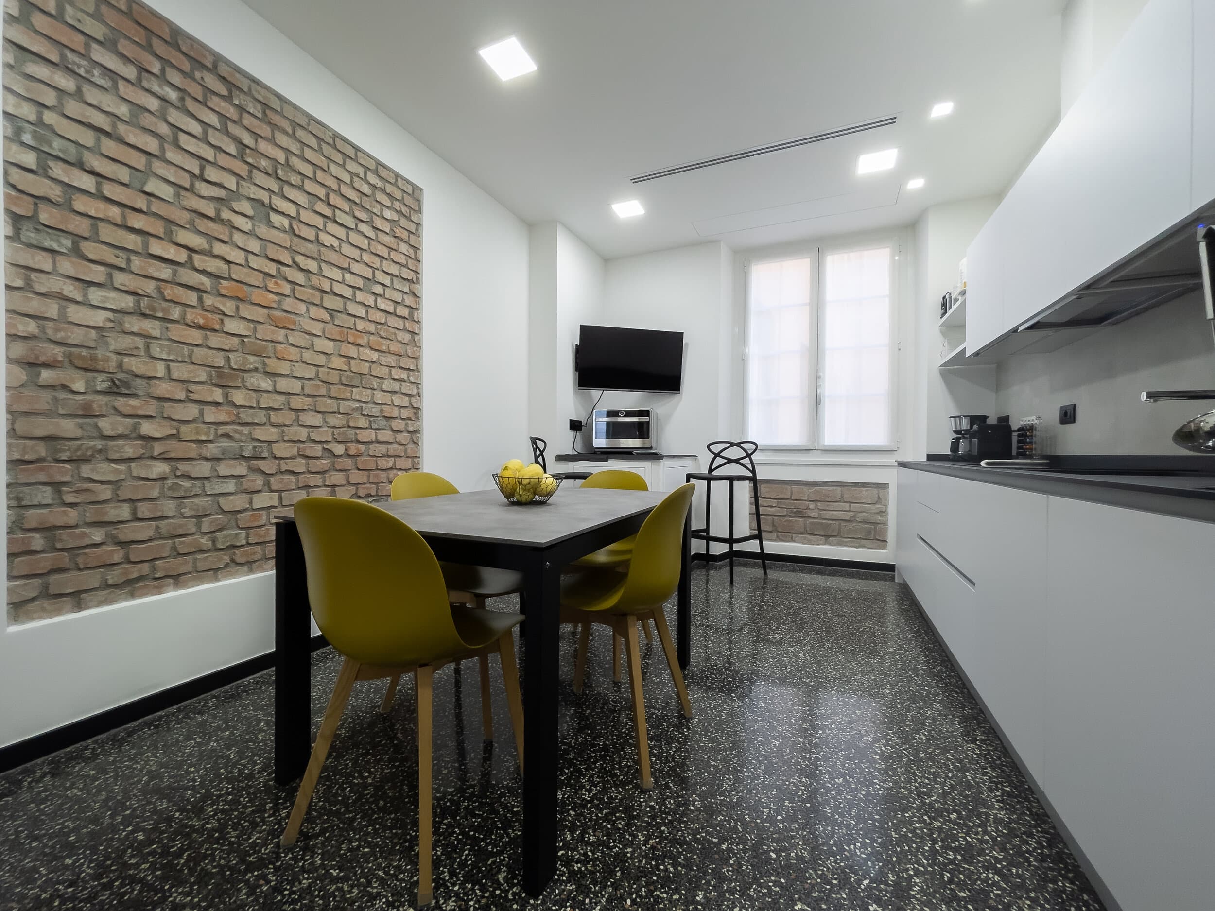 Modern interior design detail ViaGenova